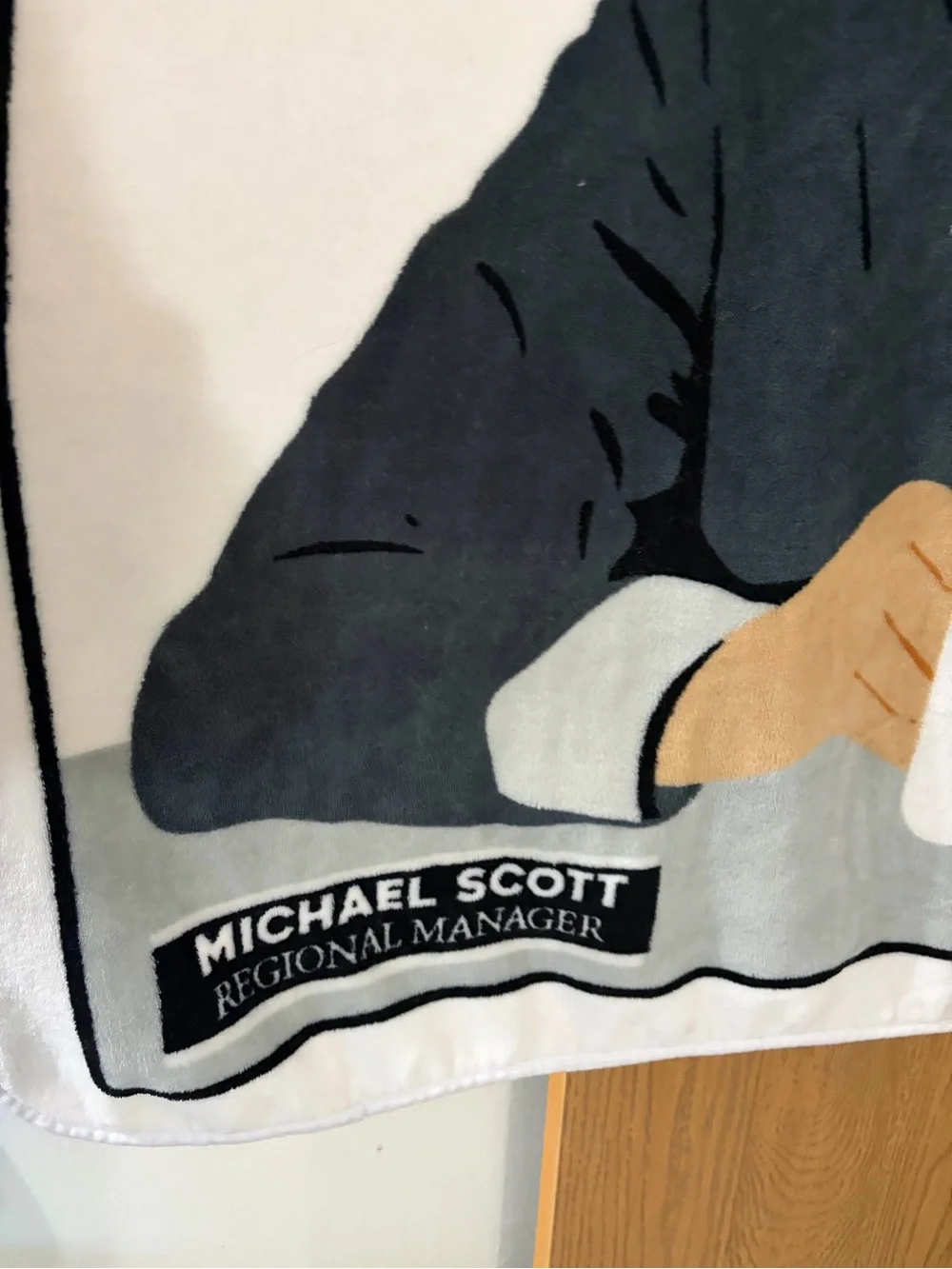 The Office Michael Scott Quotes Plush Fleece Throw Blanket World’s Best Boss
